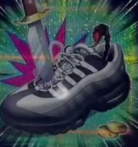 遊戯王 NIKE コラボ 毒サソリの罠 カード+箱のみ 日本限定