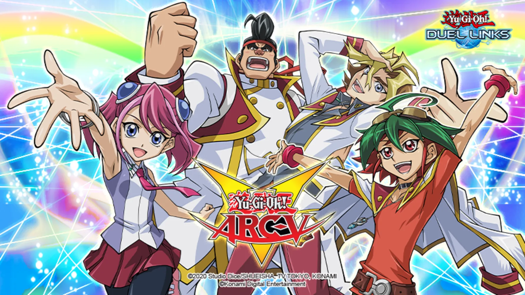遊戯王arc V Arc V豪華声優陣出演特別番組 10月中旬配信決定 同日にアニメ 遊 戯 王arc V 第3 4話を2話連続でプレミア公開予定