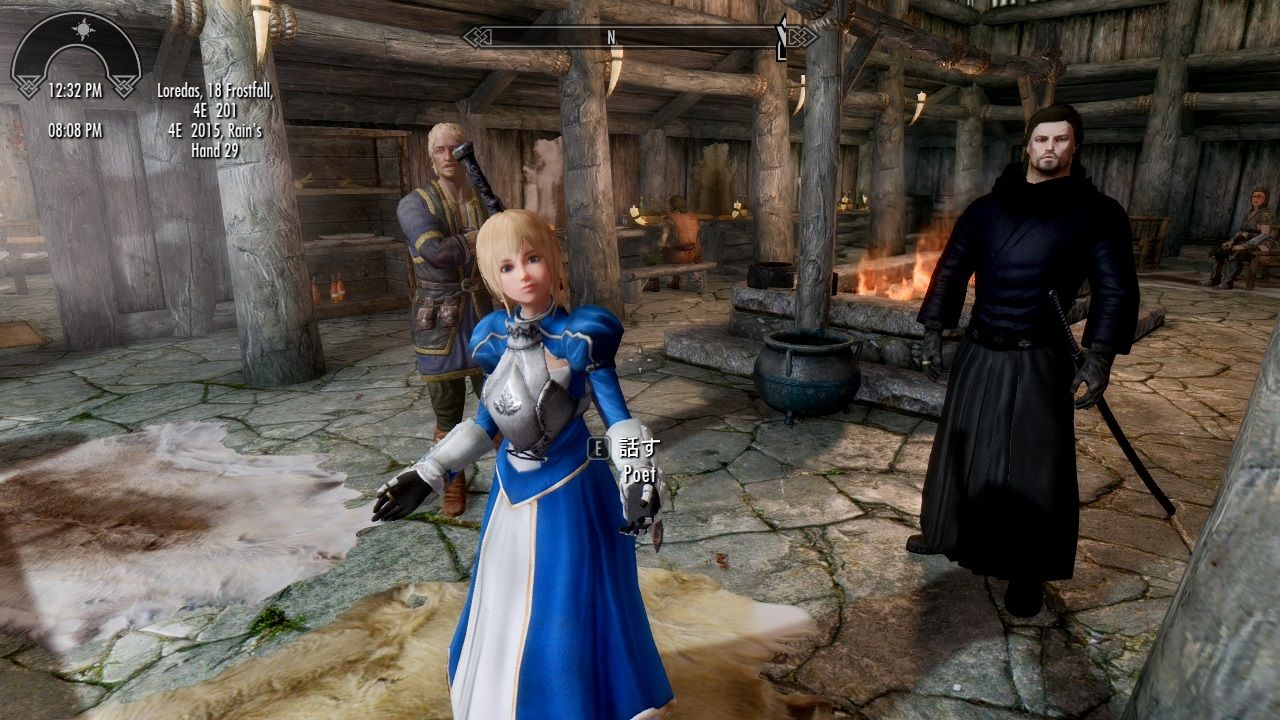 セイバーmodとポエットとか 日記的なスカイリム