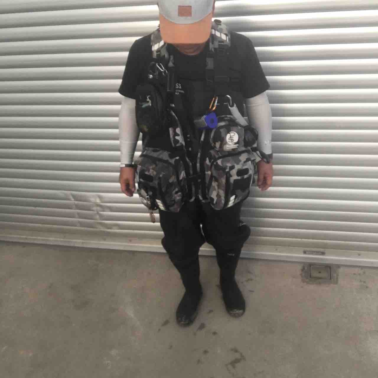 新ウェーダー入水の儀 本日も陸っぱり から 新ウェーダー入水の儀 本日も陸っぱり から