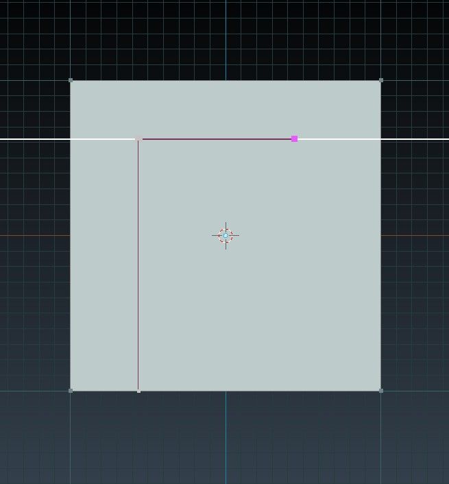 ナイフでまっすぐ切る方法とナイフ投影 初心者のblender日記 ナイフでまっすぐ切る方法とナイフ投影 初心者のblender日記
