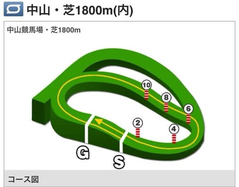中山牝馬S　コース図