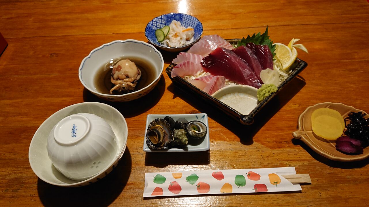 旅館のごはん 高知編 軟弱者の四国交通遍路