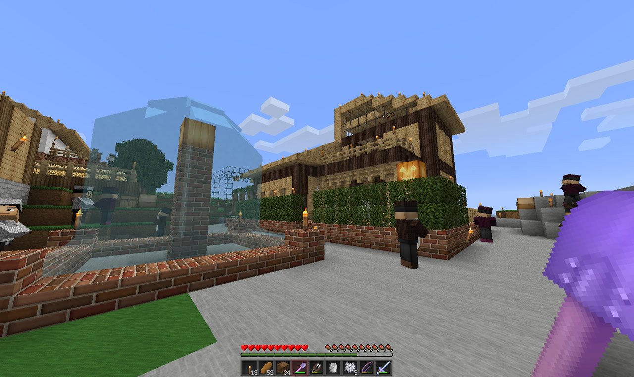 Pcゲーム Minecraftをプレイしています Digitalyze Game