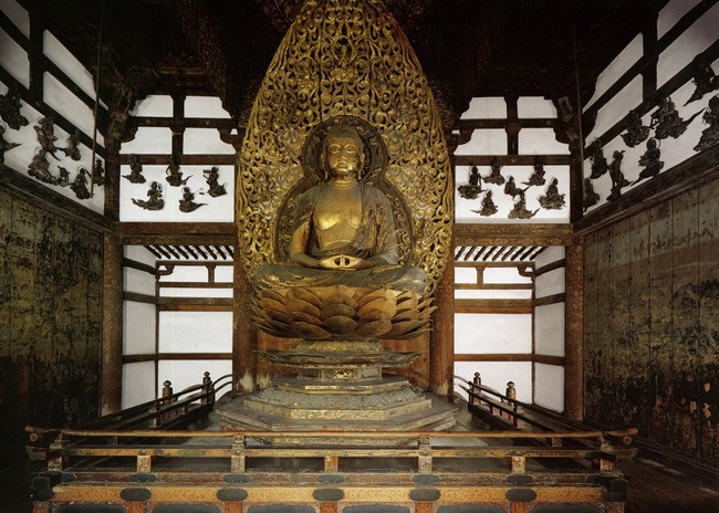 願成寺白水阿弥陀堂 内部