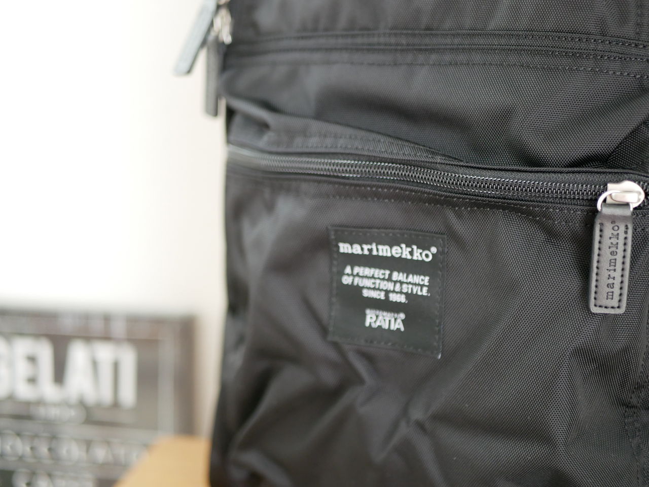 届いたレポ 買ってよかったー 艸 Marimekko リュック Buddy ちいさなおうちのちいさなしあわせ