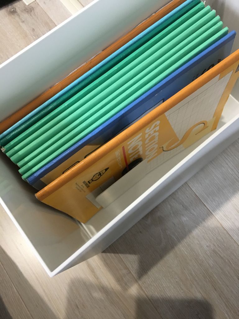 無印 De 収納 子どもの変化に合わせて 学用品収納を考える ちいさなおうちのちいさなしあわせ