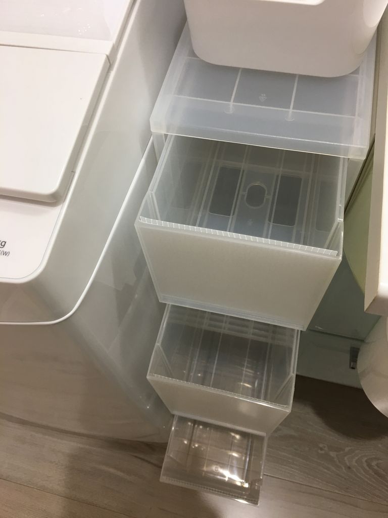 洗面台と洗濯機の隙間を 無印 が埋める ドラム式 縦型洗濯機に買い替えた件 ちいさなおうちのちいさなしあわせ 洗面台と洗濯機の隙間を 無印 が埋める ドラム式 縦型洗濯機に買い替えた件 ちいさなおうちのちいさなしあわせ