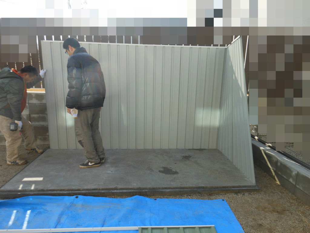 ついに 建てましたユーロ物置 It S My Small World