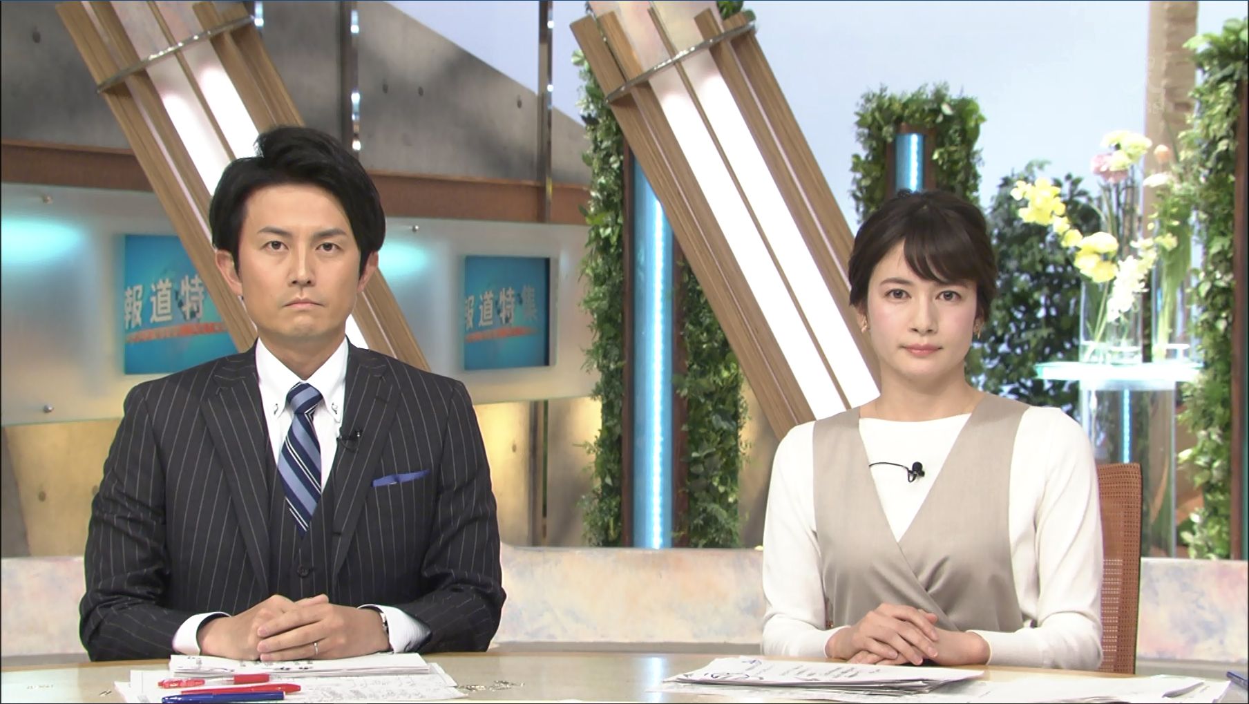 宇内梨沙 報道特集 03 07 女子アナキャプでも貼っておく Halfway To Heaven