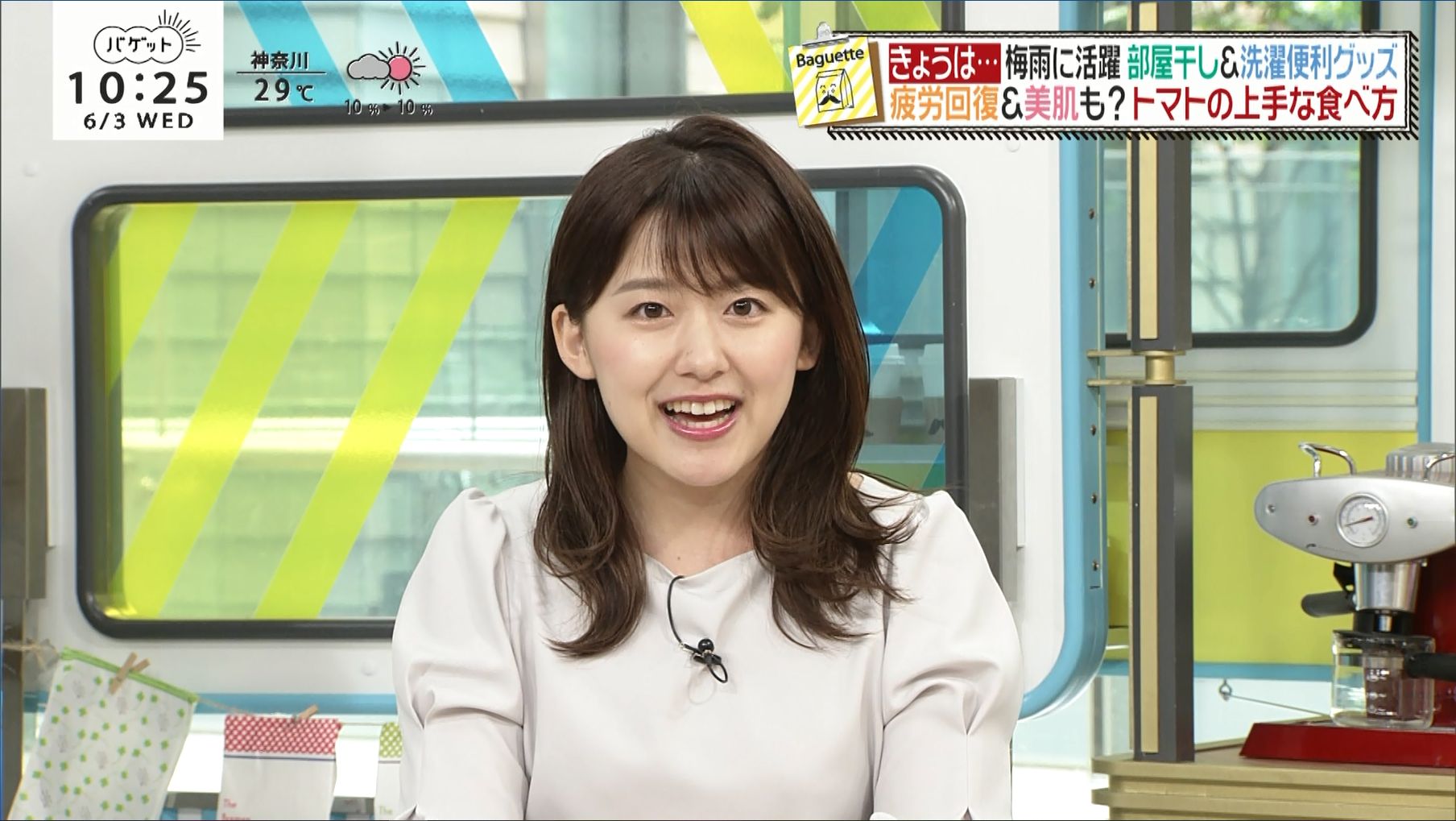 尾崎里紗 バゲット 06 03 女子アナキャプでも貼っておく Halfway To Heaven