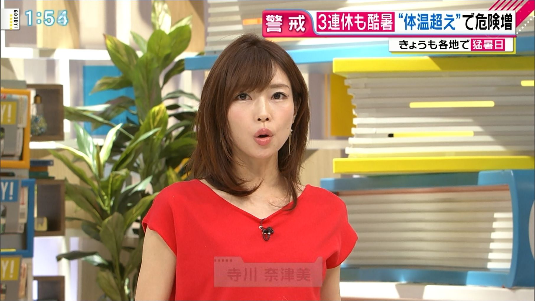 寺川奈津美 グッディ 18 07 13 女子アナキャプでも貼っておく Genuine Meaning