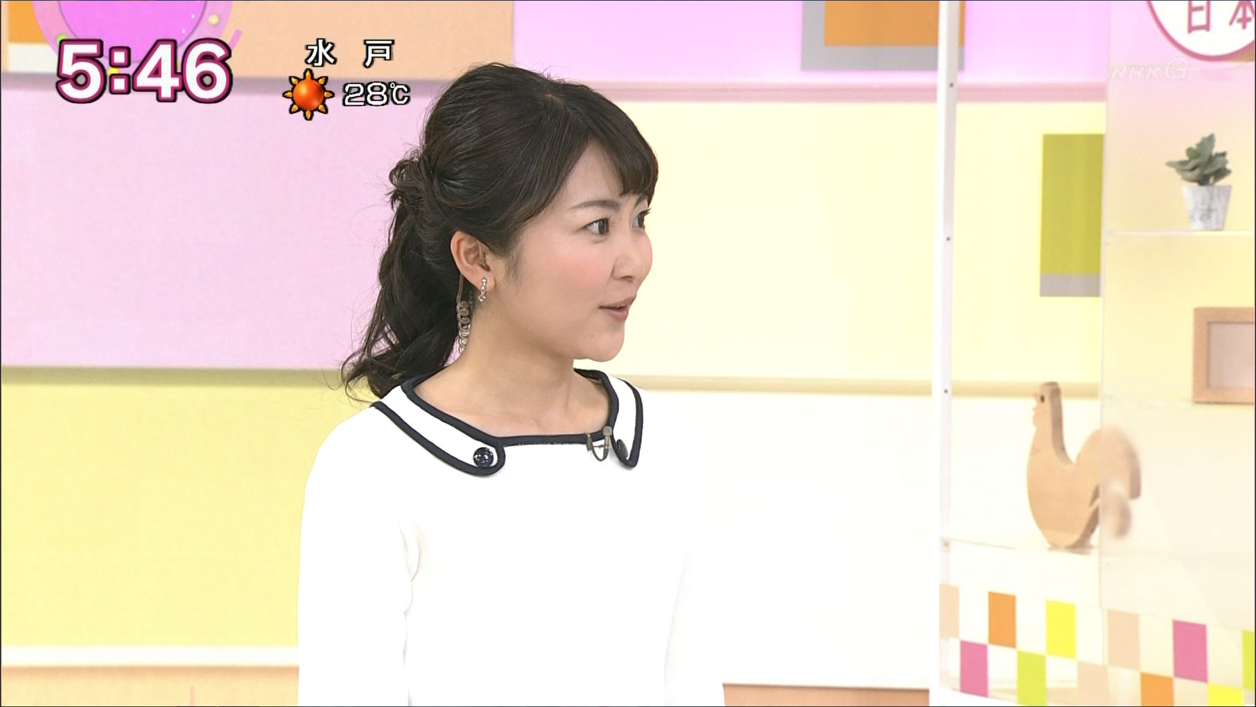 千葉美乃梨 おはよう日本 17 05 23 女子アナキャプでも貼っておく Optimistic Attraction