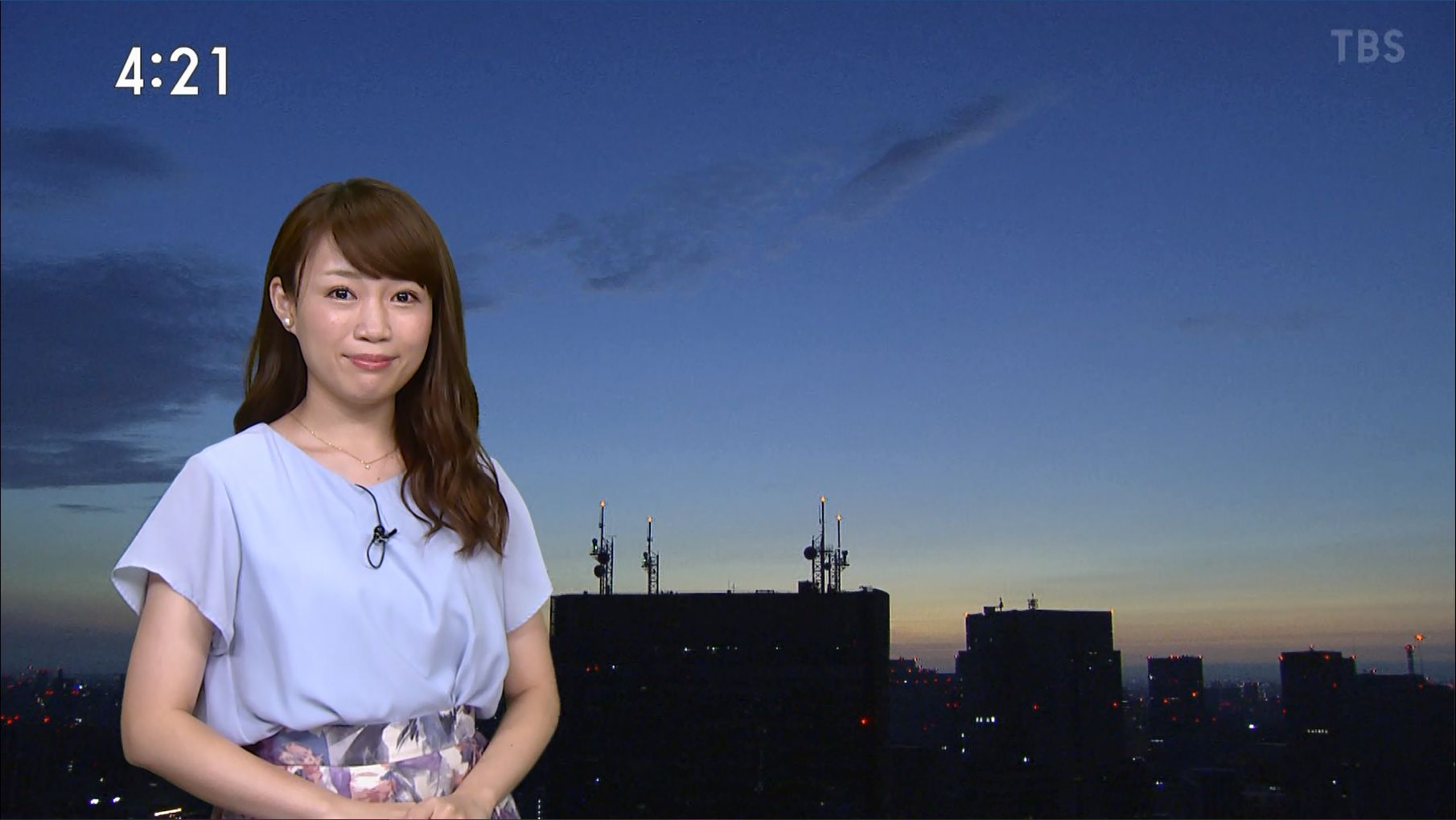 石上沙織 Tbs News 08 03 女子アナキャプでも貼っておく Optimistic Attraction