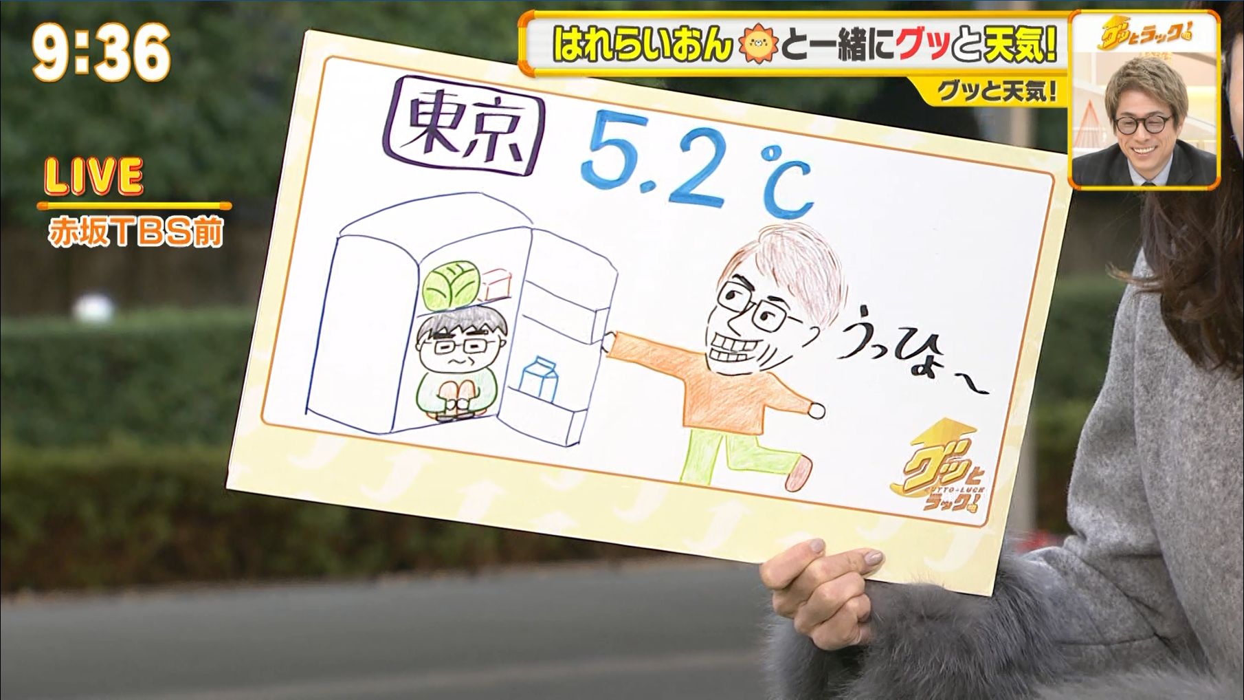 根本美緒 グッとラック 11 30 女子アナキャプでも貼っておく Optimistic Attraction