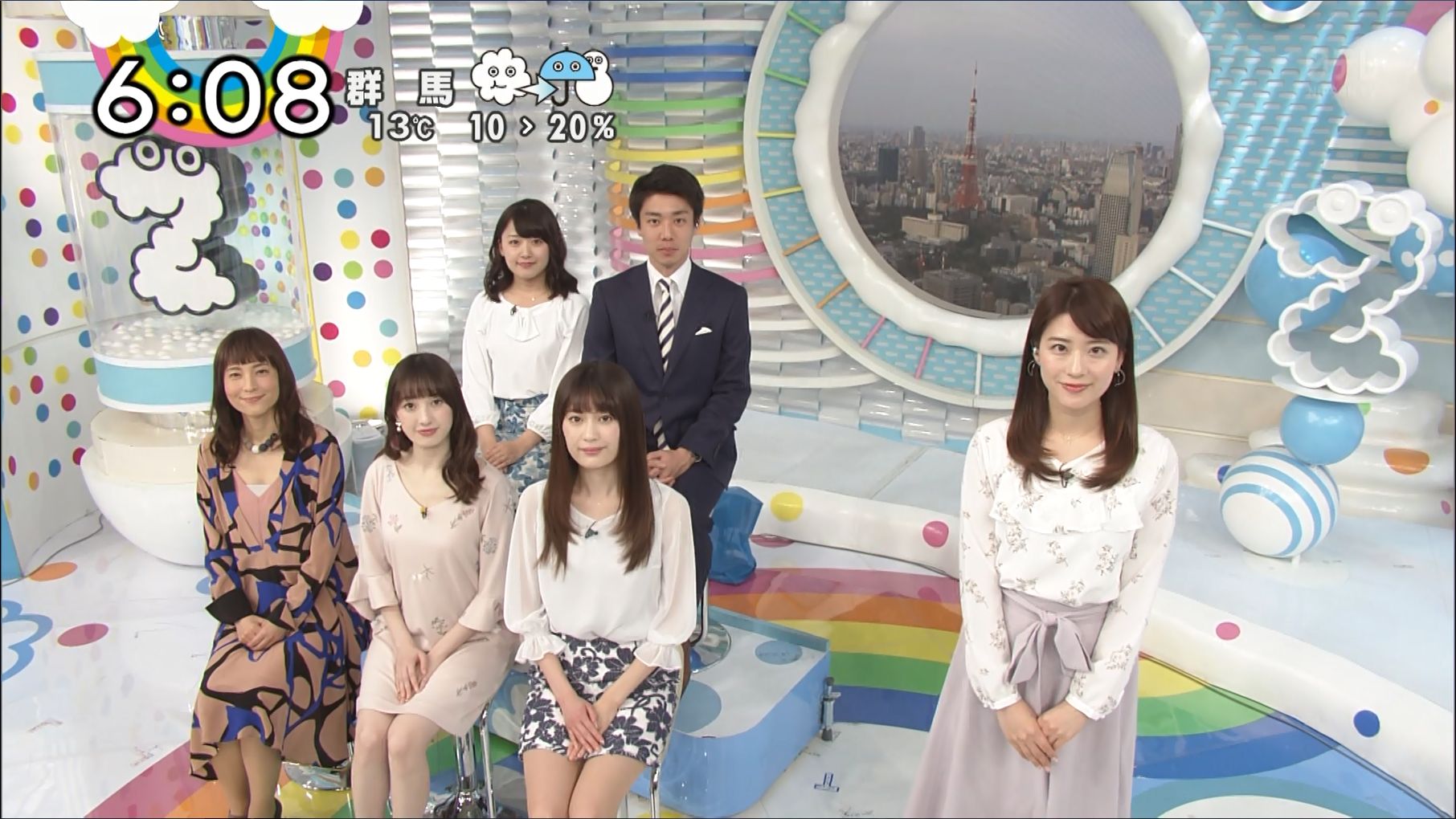 郡司恭子 Zip 17 03 31 女子アナキャプでも貼っておく Optimistic Attraction