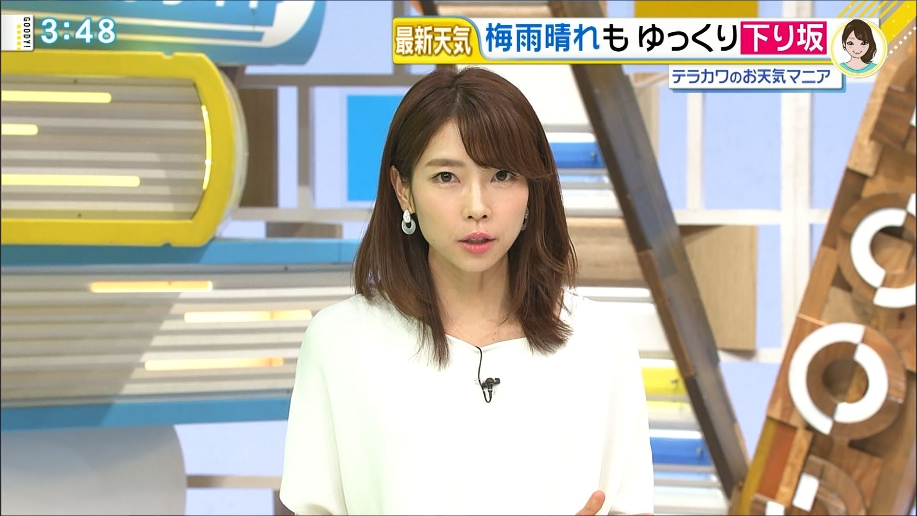 寺川奈津美 グッディ 17 06 女子アナキャプでも貼っておく Optimistic Attraction