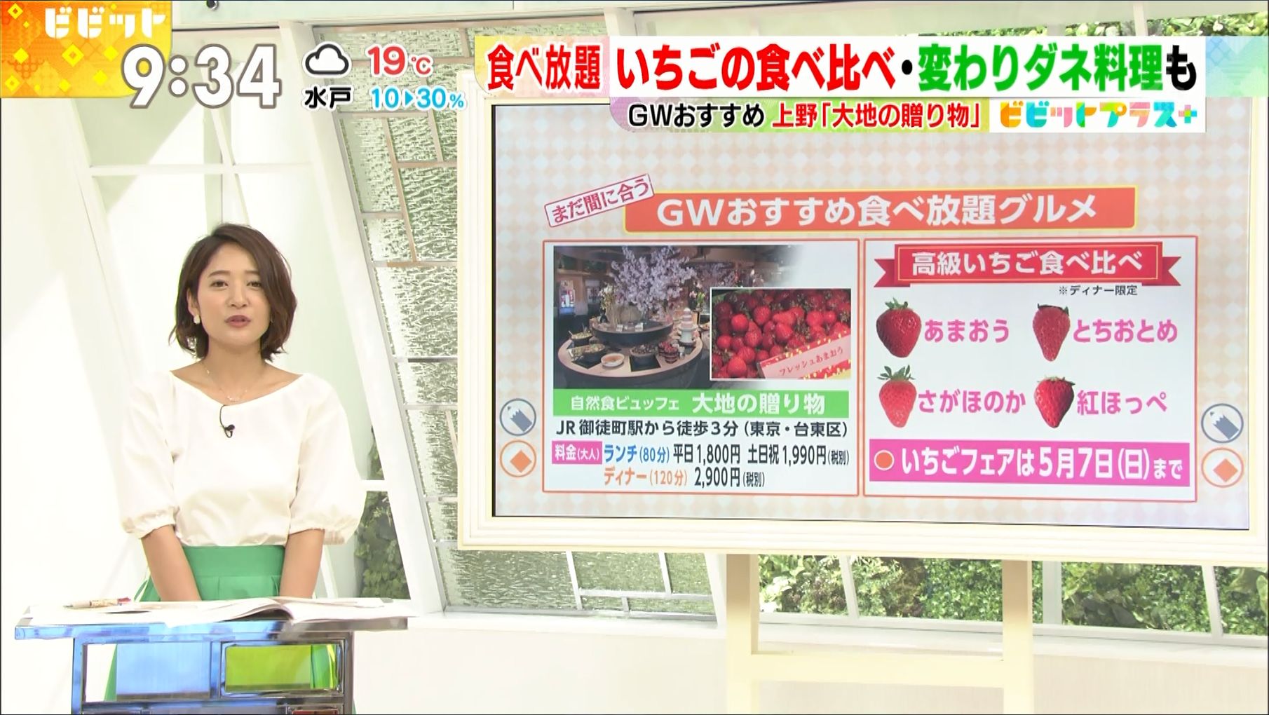 吉田明世 ビビット 17 04 26 女子アナキャプでも貼っておく Optimistic Attraction