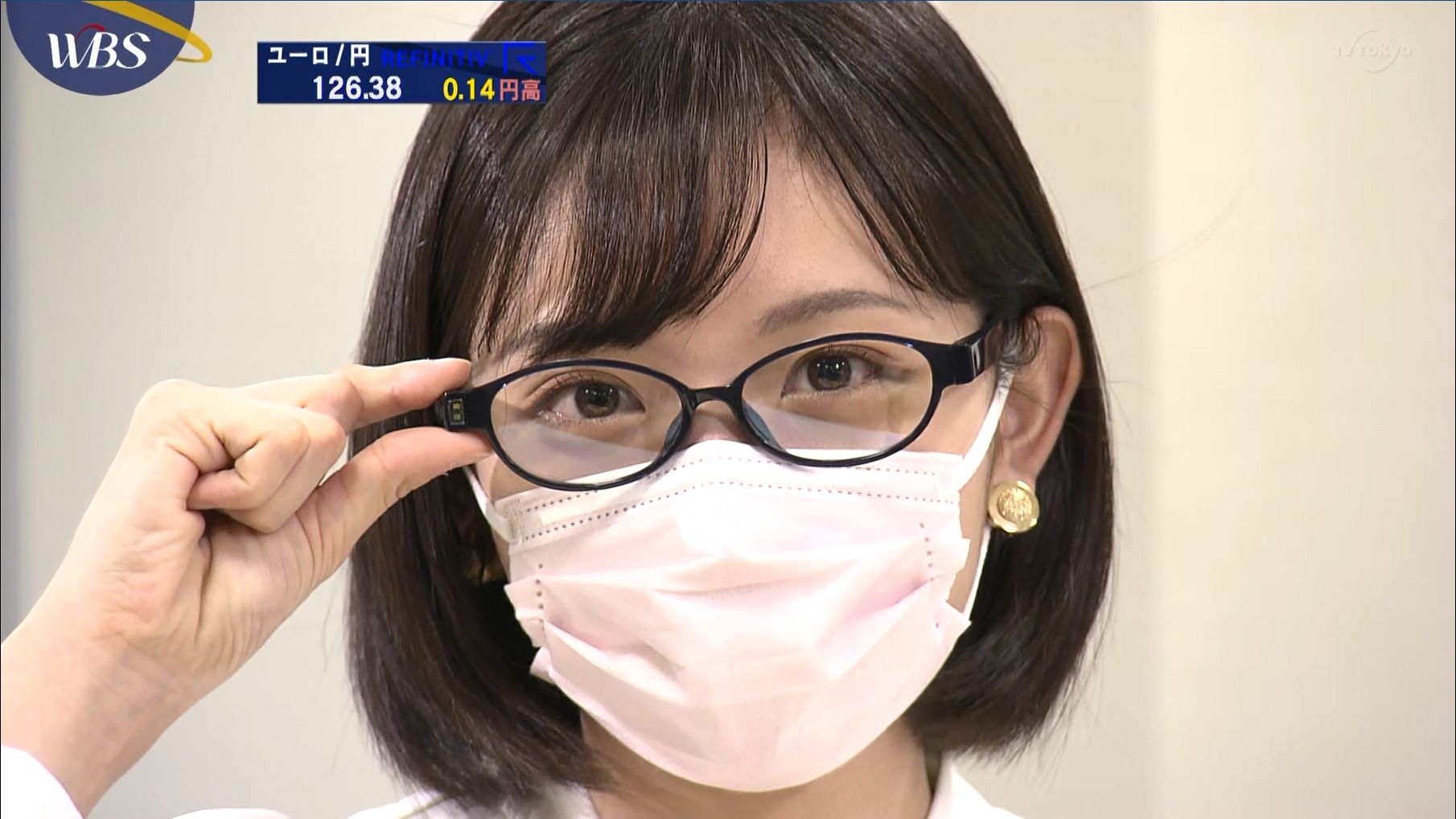 田中瞳 Wbs 21 01 13 女子アナキャプでも貼っておく Optimistic Attraction