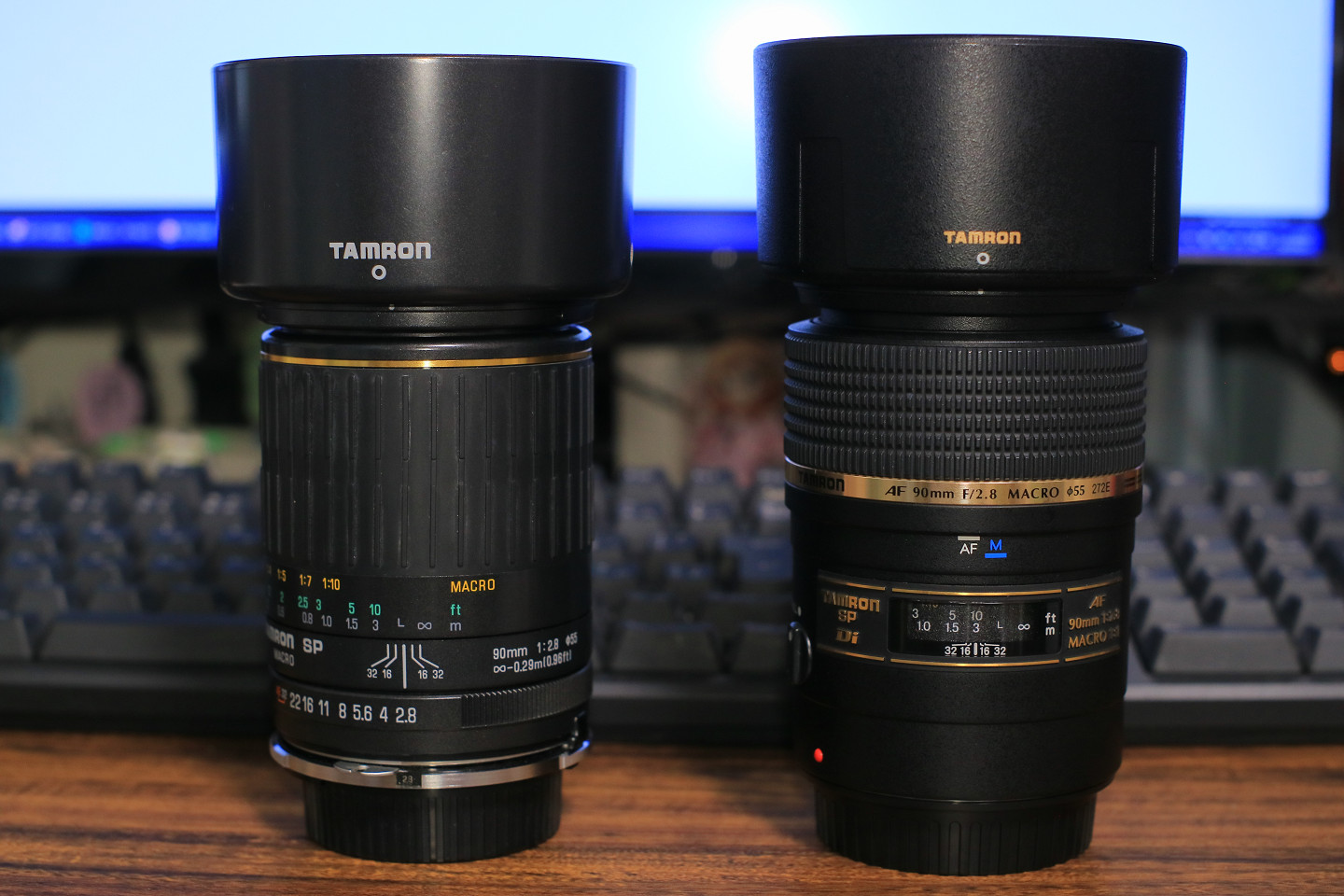 TAMRON SP 90mm F2.8 MACRO(72B)が生えたお話 と272Eと比較 : 人形旅記