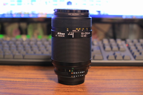Ai AF Zoom-Nikkor 70-210mm F4-5.6Sが生えたお話 : 人形旅記
