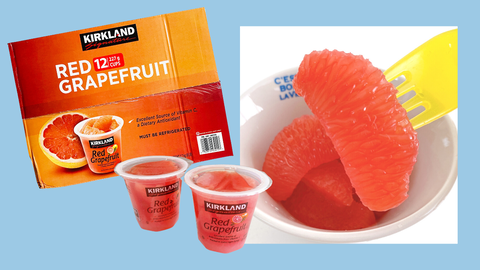 コストコ レッドグレープフルーツシラップづけ