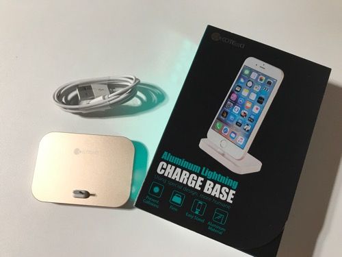 iPhone充電スタンド写真1