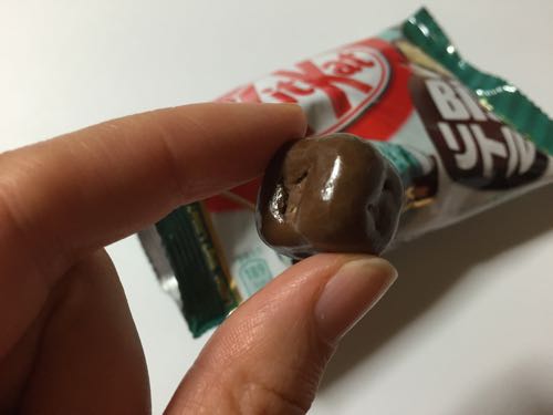 キットカットチョコミント中身写真1