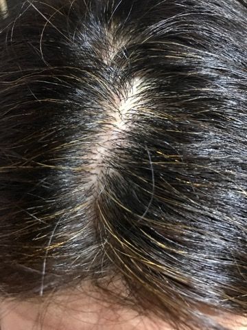 ヘナ仕上がり写真