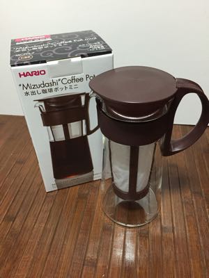 ハリオ水出しコーヒーポット写真
