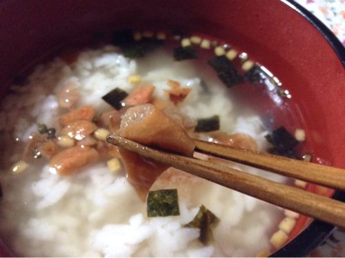 梅茶漬けの素仕上がり画像2