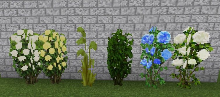 薔薇と牡丹 マイクラbe 和風なテクスチャの尻叩き用