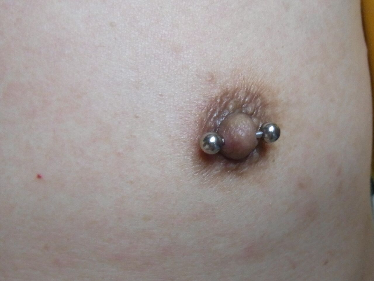 乳首ピアス　奴隷 