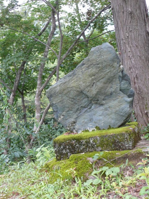 芭蕉句碑　金谷さん