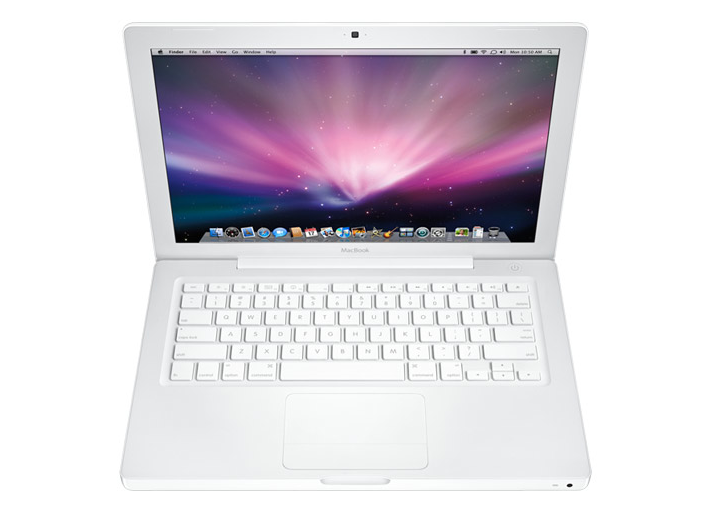 白Macbook、Early2009とLate2007 MacBook white (Early 2009) は最大