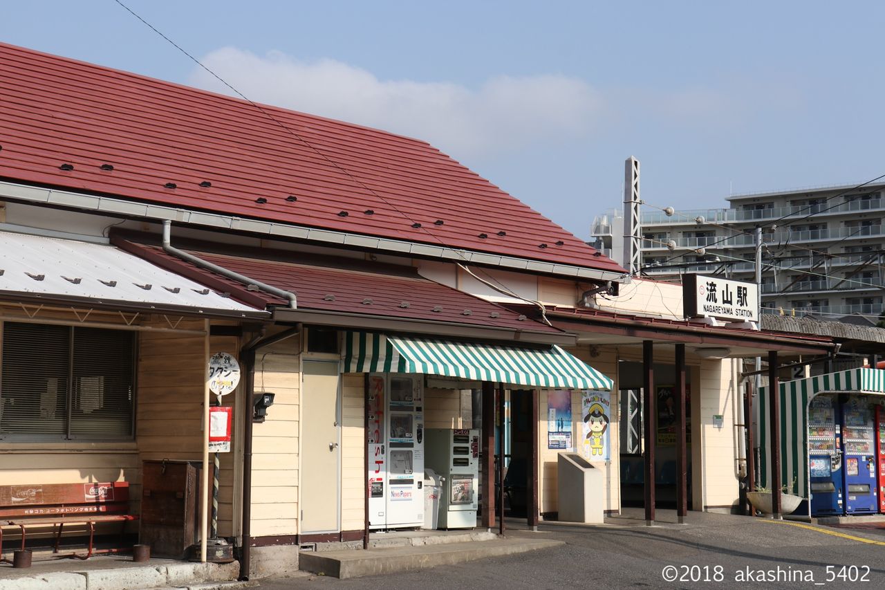 昼下がりの流山駅前