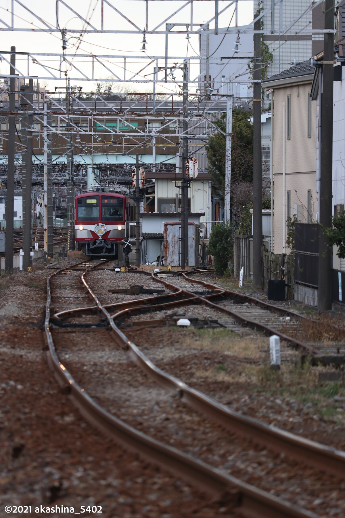 流山線馬橋駅構内