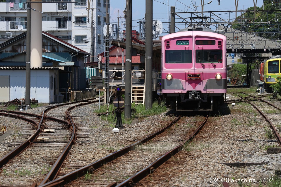 流山駅構内全景と「さくら」