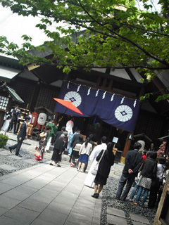 東京大神宮で良縁祈願 Monsoon Cafe Diary
