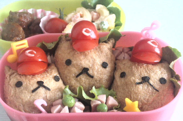 キャラ弁第6弾 頑張れカープ カピバラ三兄弟弁当 Monsoon Cafe Diary キャラ弁第6弾 頑張れカープ カピバラ三兄弟弁当 Monsoon Cafe Diary