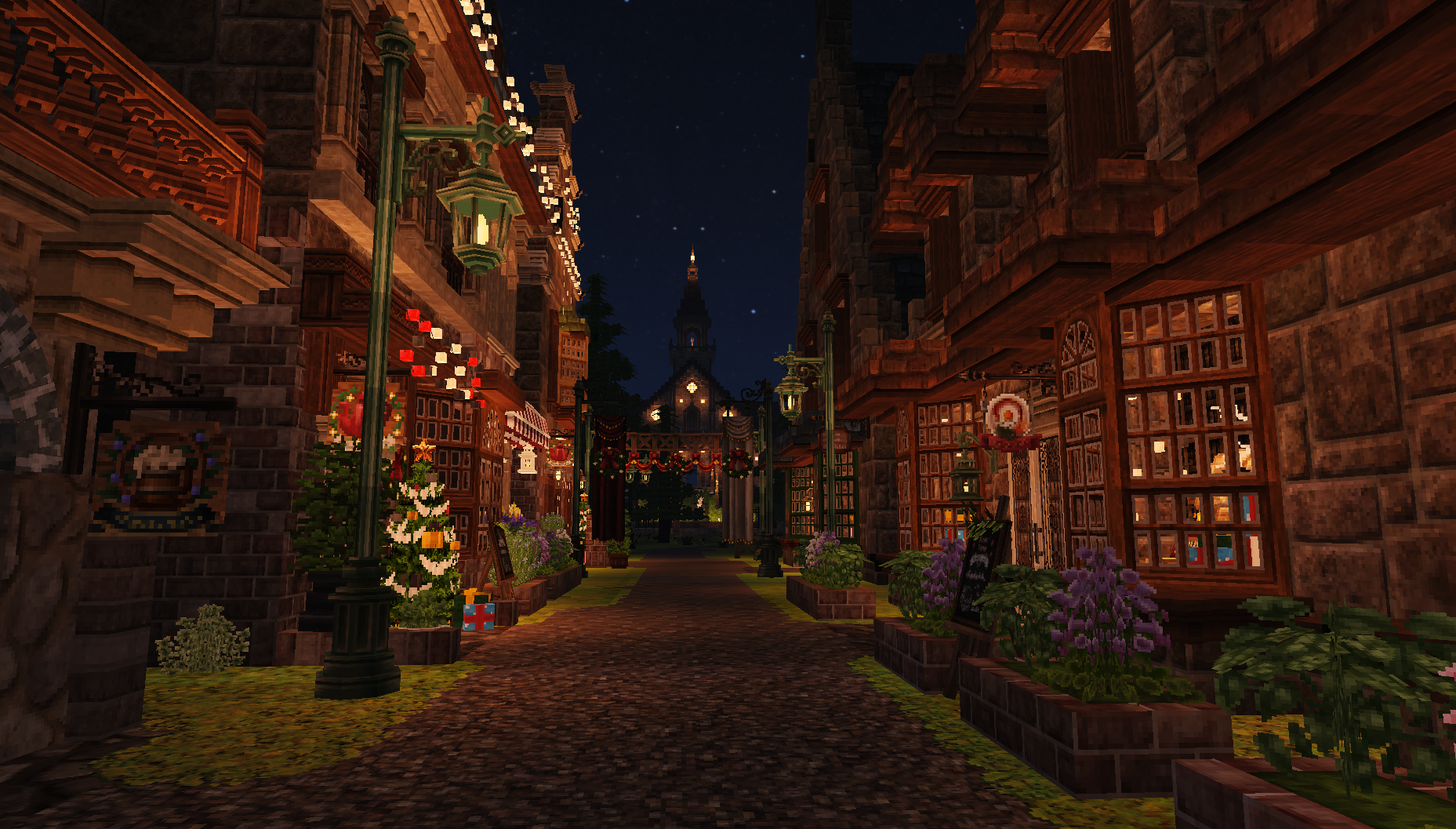 ワールド配布 Minecraftオンライン忘年会 マインクラフト建築コミュニティ
