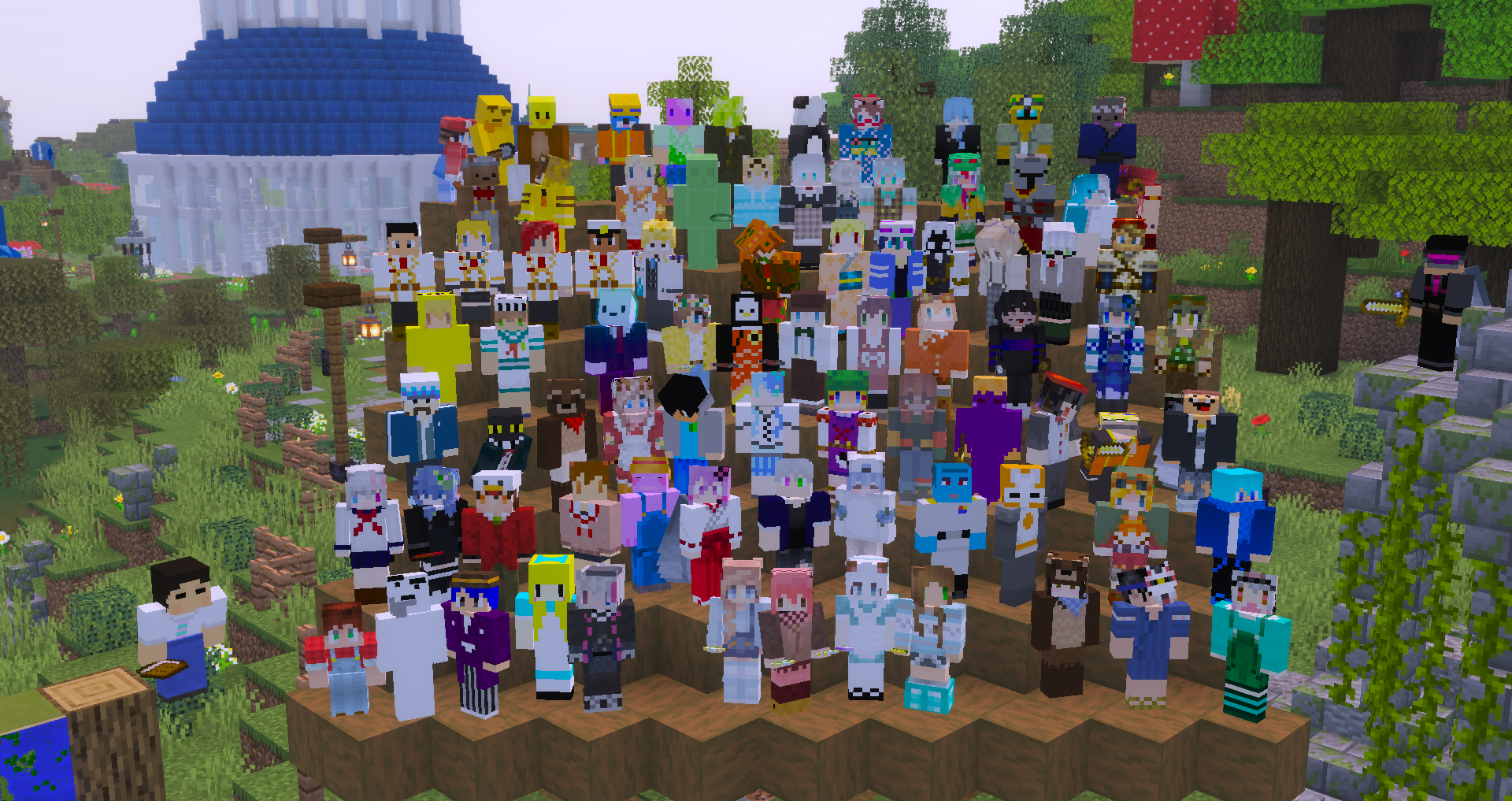 ワールド配布 一本道クラフト マインクラフト建築コミュニティ