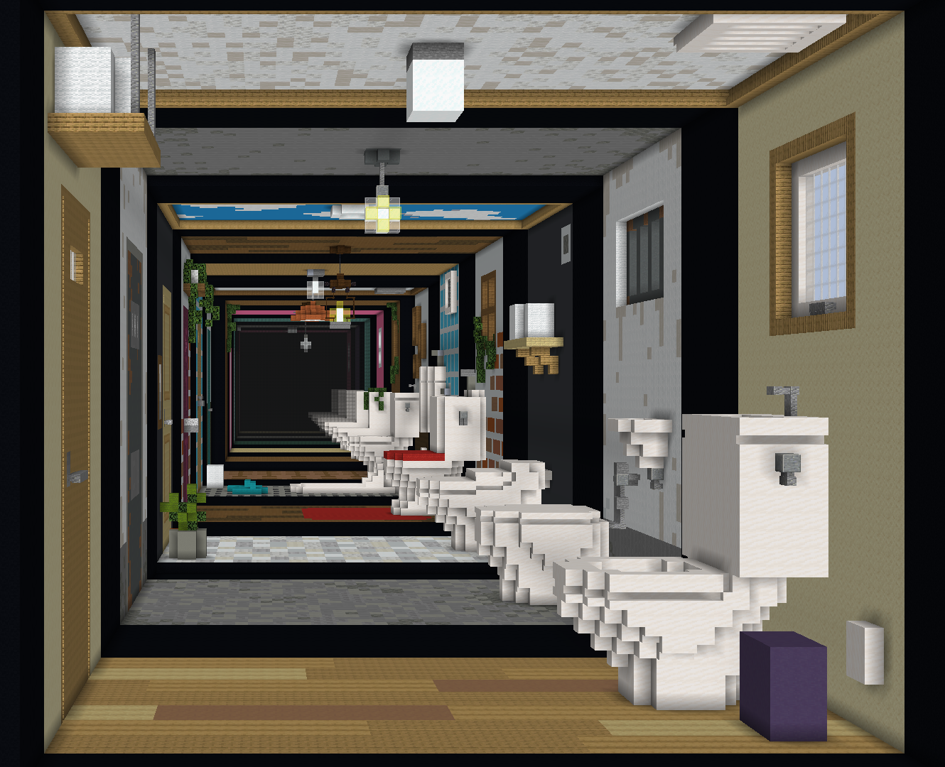 10周年トイレコンテスト 結果発表 ワールド配布 マインクラフト建築コミュニティ