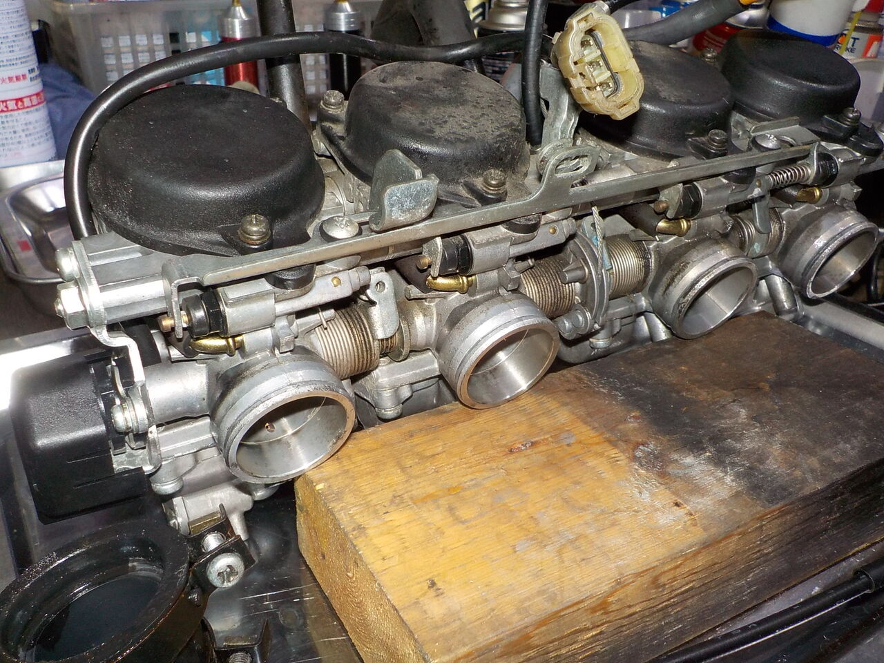 CB400SF Vtec キャブレター O/H 同調 調整 NC39 '02 : MC Craft CB400SF Vtec キャブレター O/H 同調 調整 NC39 '02 : MC Craft