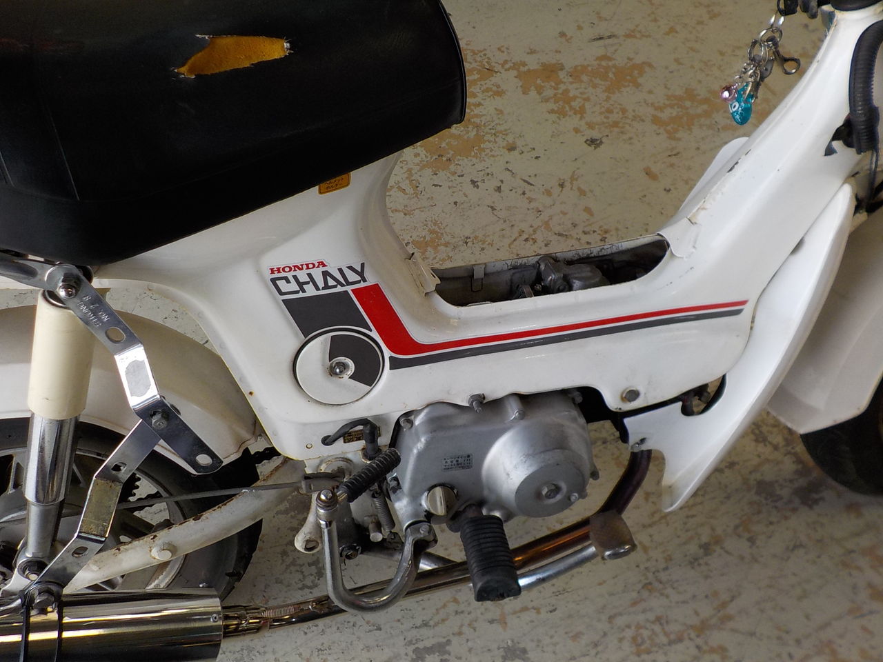 HONDA シャリー50(CF50/6V) オイル交換 フラッシング : MC Craft HONDA シャリー50(CF50/6V) オイル交換 フラッシング : MC Craft