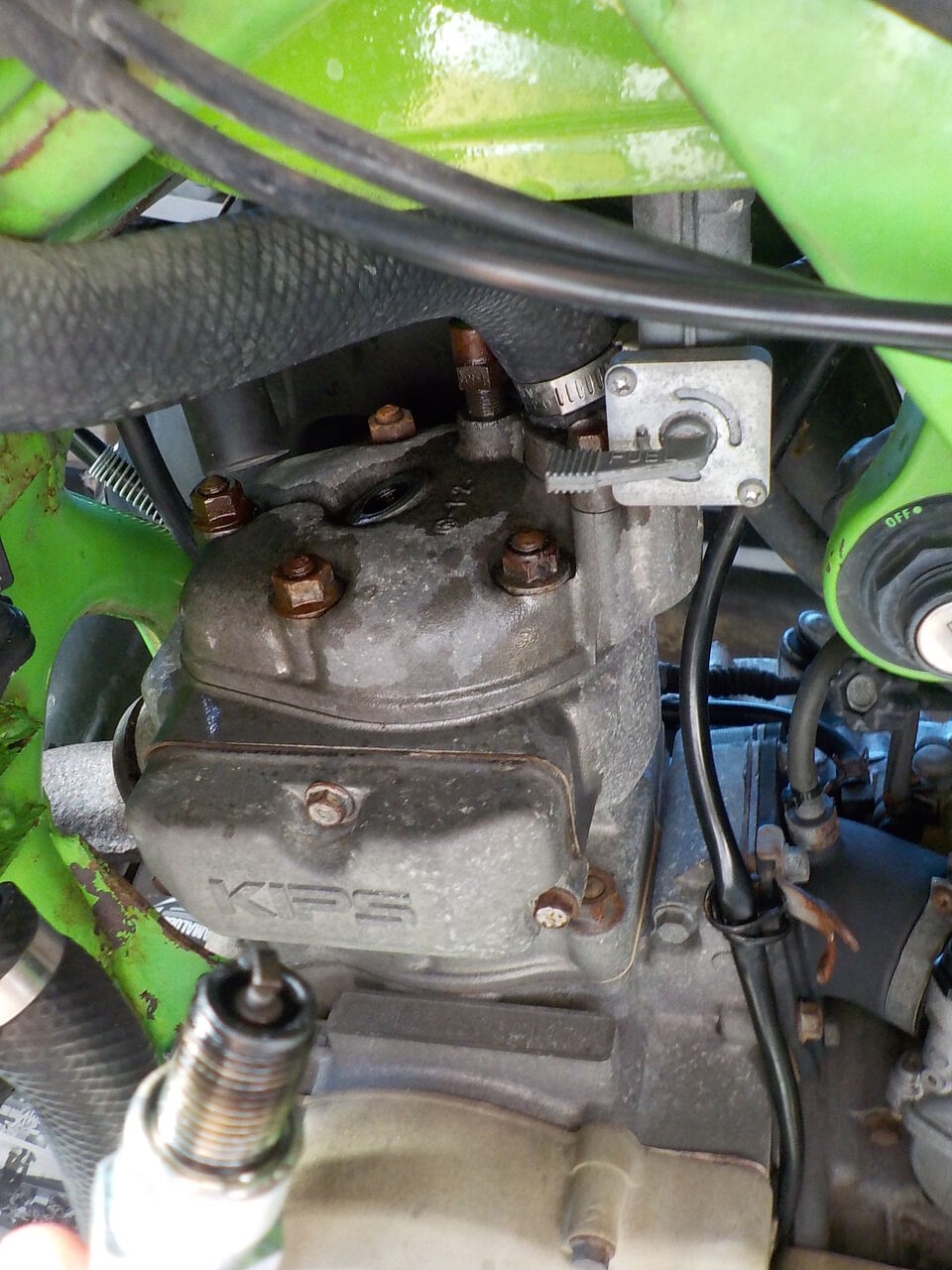 KDX125SR シリンダー内 点検 A1 : MC Craft