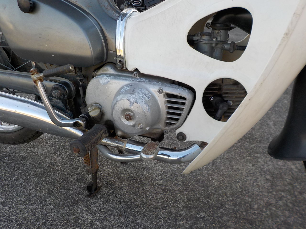 販売中※現状】HONDA スーパーカブ50 格安 ベース車 かもめハンドル