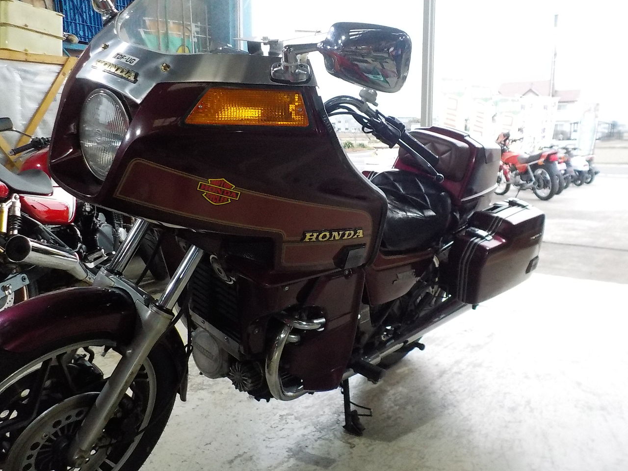 GL1100インターステート不動車書類付きです。引き取り限定になります。 福島県発!! 昭和58年 ホンダ GL700 ウィングインターステート RC10