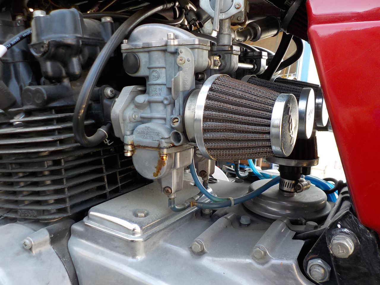Z550FX(KZ550) オイル&オイルフィルター交換 スタッド修正 : MC Craft Z550FX(KZ550) オイル&オイルフィルター交換 スタッド修正 : MC Craft