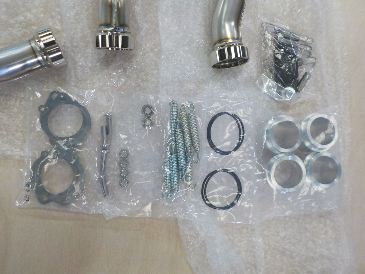 RG４００ガンマ　ステンレスチャンバー　カーボンサイレンサー（送料無料） SRSスガヤ RG500 ガンマ チャンバー スチール⁄カーボン : MC Craft